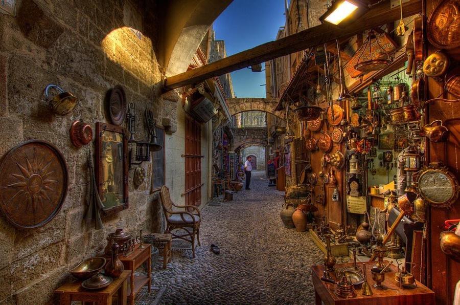 Elia Suites - Old Town Rhodes City Luaran gambar